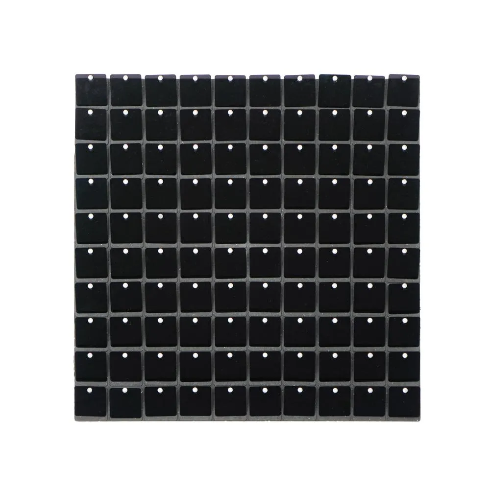 Spangle Shimmer Sequin Wall Panel Backdrops (24 panels) - Black