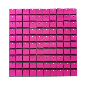 Spangle Shimmer Sequin Wall Panel Backdrops (24 panels) - Fuchsia