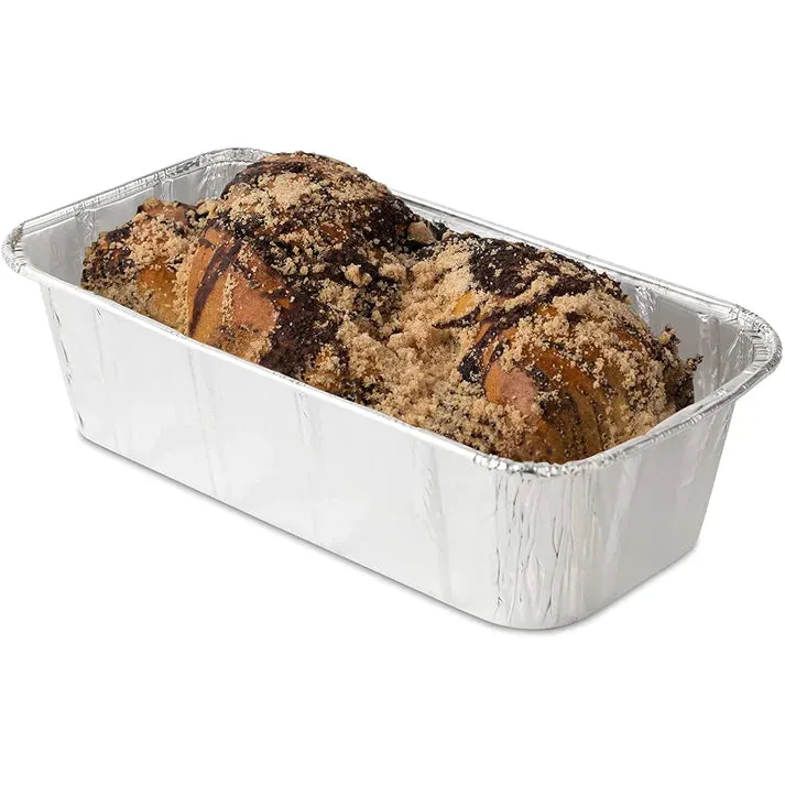 *WHOLESALE* Aluminum 2lb Rectangular Loaf Pans: Ideal for Baking | 500 CT/Case