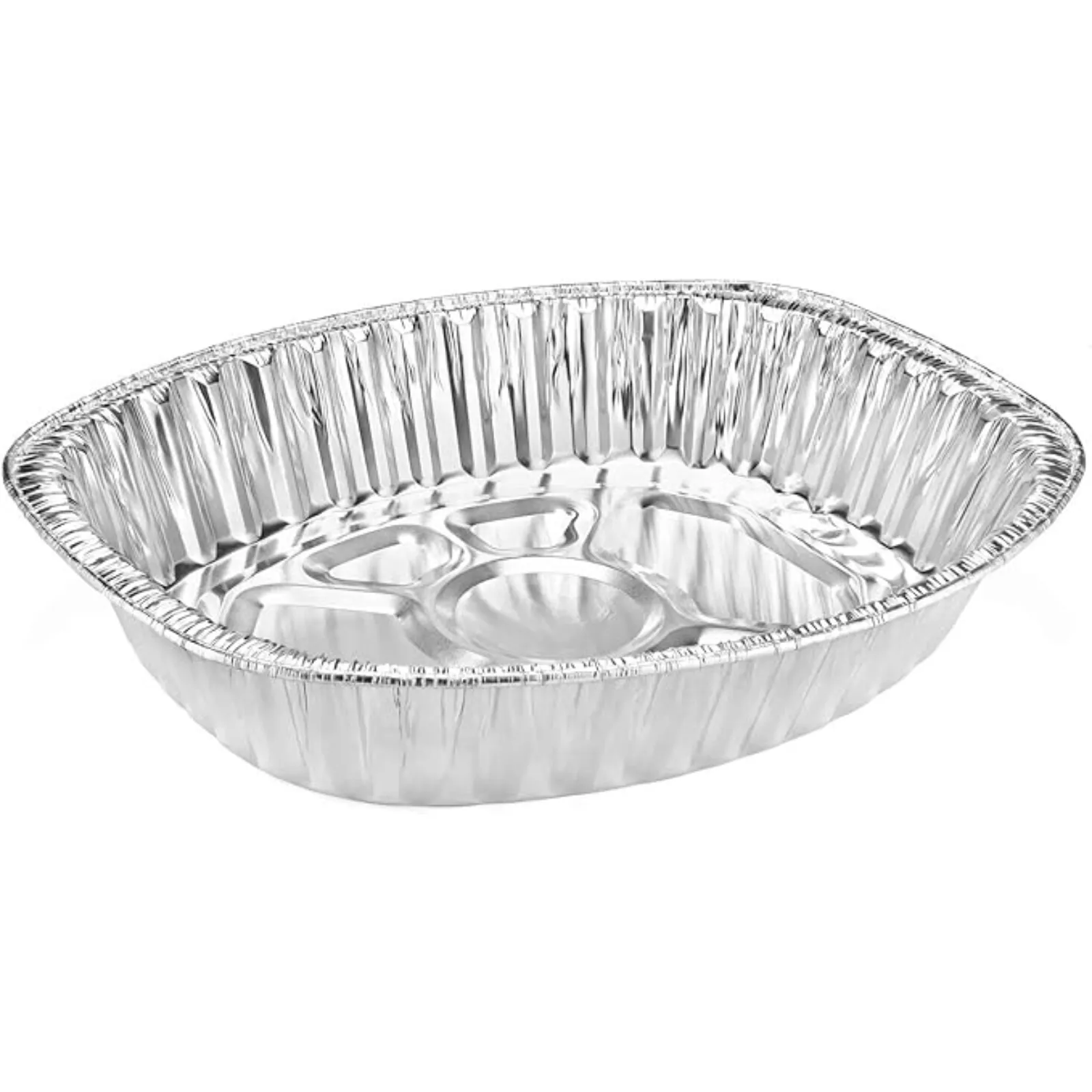 *WHOLESALE* Disposable Durable Large Oval Turkey Roaster Pans |100 ct/case